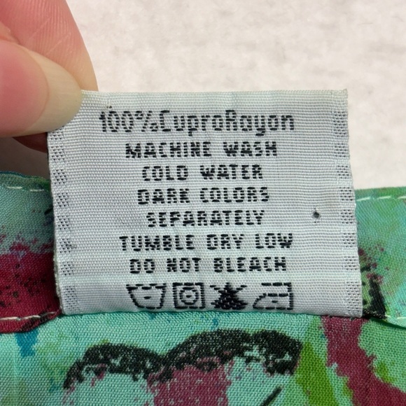 Click Color Me Cotton Tiered Maxi Dress L Blue Tank Shift Flowy Turquoise - Picture 4 of 6